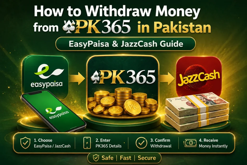 PK365 Withdraw